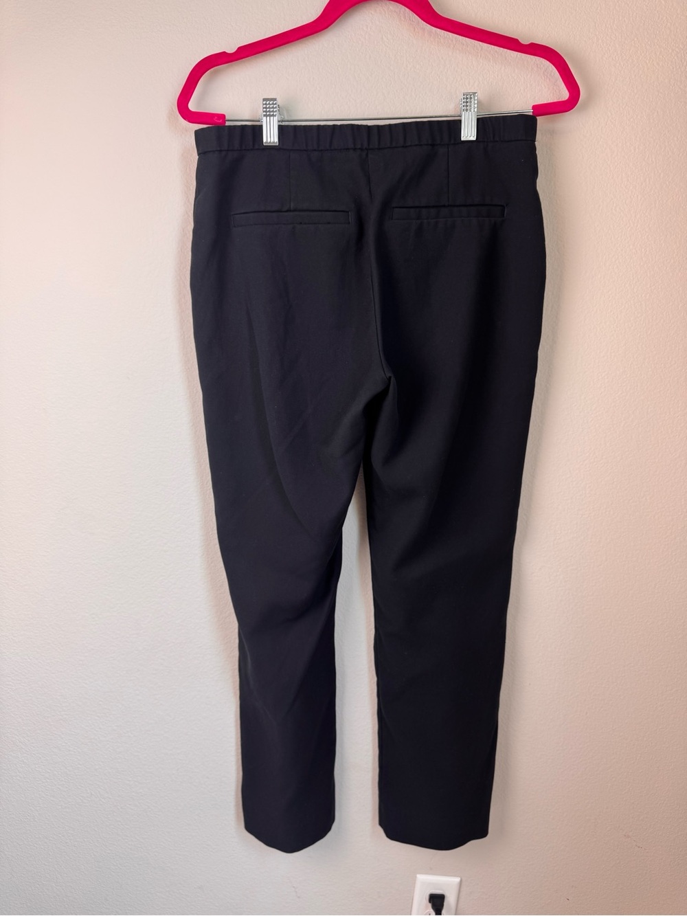 Abercrombie & Fitch Classic Black Straight-Leg Pants - Picture 6 of 7